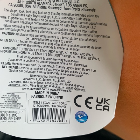 squishmallow orange - Picture 4 of 4